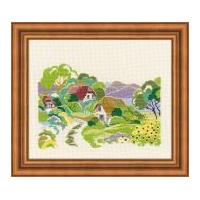 riolis counted cross stitch kit summer39s day 15cm x 175cm