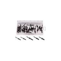 Rivets, 90 pieces, plastic Westfalia