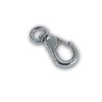 Ring Type Snap Shackles in Brass or Chromium Plated