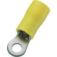 Ring terminal Cross section (max.)=6 mm² Hole Ø=10.5 mm Partially insulated Yellow Conrad Components 93014c554 50 pc(s)