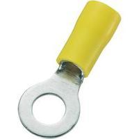 Ring terminal Cross section (max.)=6 mm² Hole Ø=6.4 mm Partially insulated Yellow Conrad Components 93014c246 50 pc(s)