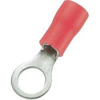 Ring terminal Cross section (max.)=1.5 mm² Hole Ø=4.3 mm Partially insulated Red Conrad Components 93014c233 100 pc(s)