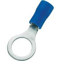 Ring terminal Cross section (max.)=2.5 mm² Hole Ø=8.4 mm Partially insulated Blue Conrad Components 93014c242 100 pc(s)