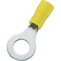 Ring terminal Cross section (max.)=6 mm² Hole Ø=8.4 mm Partially insulated Yellow Conrad Components 93014c247 50 pc(s)