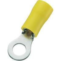 Ring terminal Cross section (max.)=6 mm² Hole Ø=5.3 mm Partially insulated Yellow Conrad Components 93014c244 50 pc(s)