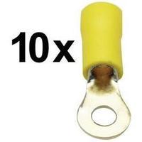 Ring terminal Cross section (max.)=4 mm² Partially insulated Yellow Sinuslive RKS-4, 0 P10 10 pc(s)