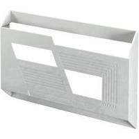 Rittal 2513.000 Switch Triangular Plate Made Of Plastic Polystyrene with self-adhesive mounting rails. Light grey (RAL