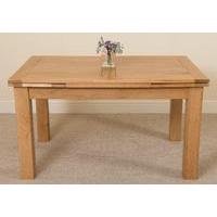 richmond oak 140 220 cm extending dining table