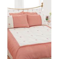 riva summertime pink king size duvet cover and 2 pillowcases bedding