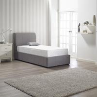 Rimini Fabric Ottoman Bed - Single