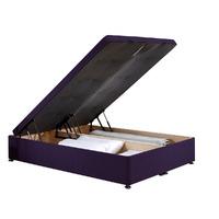 Richworth Ottoman Divan Bed Frame Purple Chenille Fabric Single 3ft