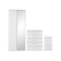 Riga Gloss 3 Piece Bedroom Package