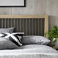 Rimini Aged Oak & Weathered Oak Headboards - Two sizes (Single)