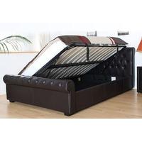 Richmond Faux Leather Ottoman Storage Bed