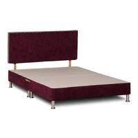 richmond chenille headboard single chocolate