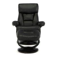 Risor Swivel Recliner Chair Black