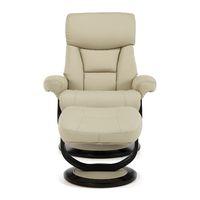 Risor Swivel Recliner Chair Taupe