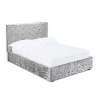 Rimini Crushed Velvet Ottoman Bed King