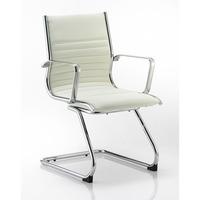 ritz ivory cantilever office chair