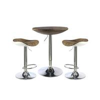 Ripley Textilene Top Bar Table With 2 Bar Stool