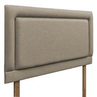 Rimini Upholstered Headboard - Small Double - Fudge