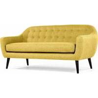 ritchie 3 seater sofa ochre yellow