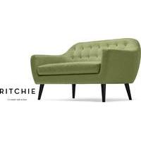 Ritchie 2 Seater Sofa, Lime Green