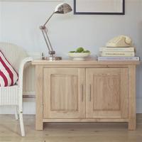 rivermead oak storage cupboard