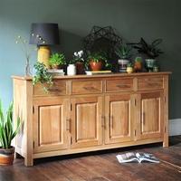 rivermead oak extra large sideboard