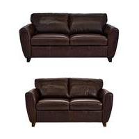 Rimini Leather 3 Seater & 2 Seater Sofa