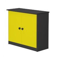Ribera Graphite Cupboard with Lime
