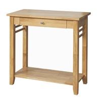 Rivero Wooden Console Tables In Light Oak With 1 Drawer