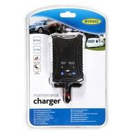 Ring RCB75 0.75A Maintenance Charger, 6V and 12V Lead Acid and Gel Batteries, Vehicles up to 1.2L