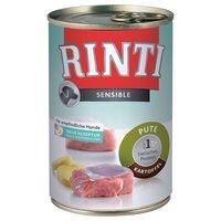 Rinti Sensible 6 x 400g - Turkey & Potato