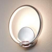 Ring-shaped Lasana LED wall light