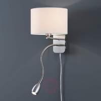 risa wall light with reading light