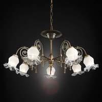 Ringstrasse Chandelier Seven Bulbs Old Patina