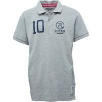 Ripstop Junior Jackles Polo Light Grey Marl