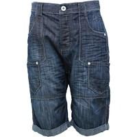 Ripstop Junior Mintons Denim Utility Shorts Mid Wash