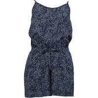 Ribbon Girls Printed Playsuit Navy/White