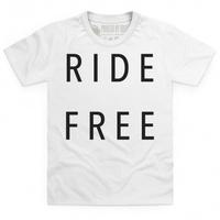 ride free kids t shirt