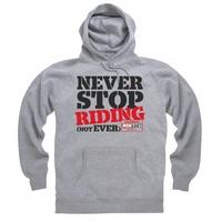 Ride 5000 Miles - Never Stop Riding Hoodie