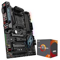 Rizhao AMD Ryzen 7 1800X Processor 8-core AM4 Interface 3.6GHz Boxed X370 GAMING PRO CARBON Motherboard