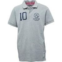 Ripstop Junior Jackles Polo Light Grey Marl