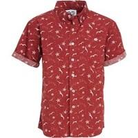 ripstop junior flying short sleeve shirt brick red