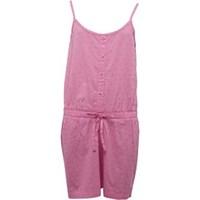 Ribbon Girls Dobby Playsuit Pink