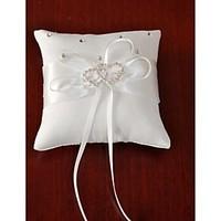 Ring Pillow Satin Asian Theme/Classic Theme/Butterfly Theme With Ribbons/Bow/Rhinestones