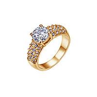 ring womens cubic zirconia alloy alloy 6 7 8 9 gold