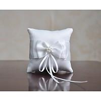 Ring Pillow Satin Asian Theme/Classic Theme/Fairytale Theme/Butterfly Theme With Ribbons/Bow/Faux Pearl