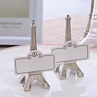 Ribbons Zinc Alloy Place Card Holders 1 Standing Style Poly Bag